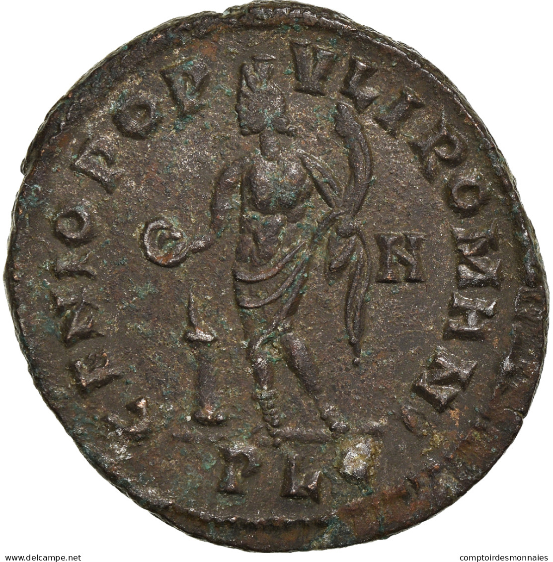 Monnaie, Maximien Hercule, Follis, 301-303, Lyon - Lugdunum, TTB+, Bronze - La Tétrarchie (284 à 307)