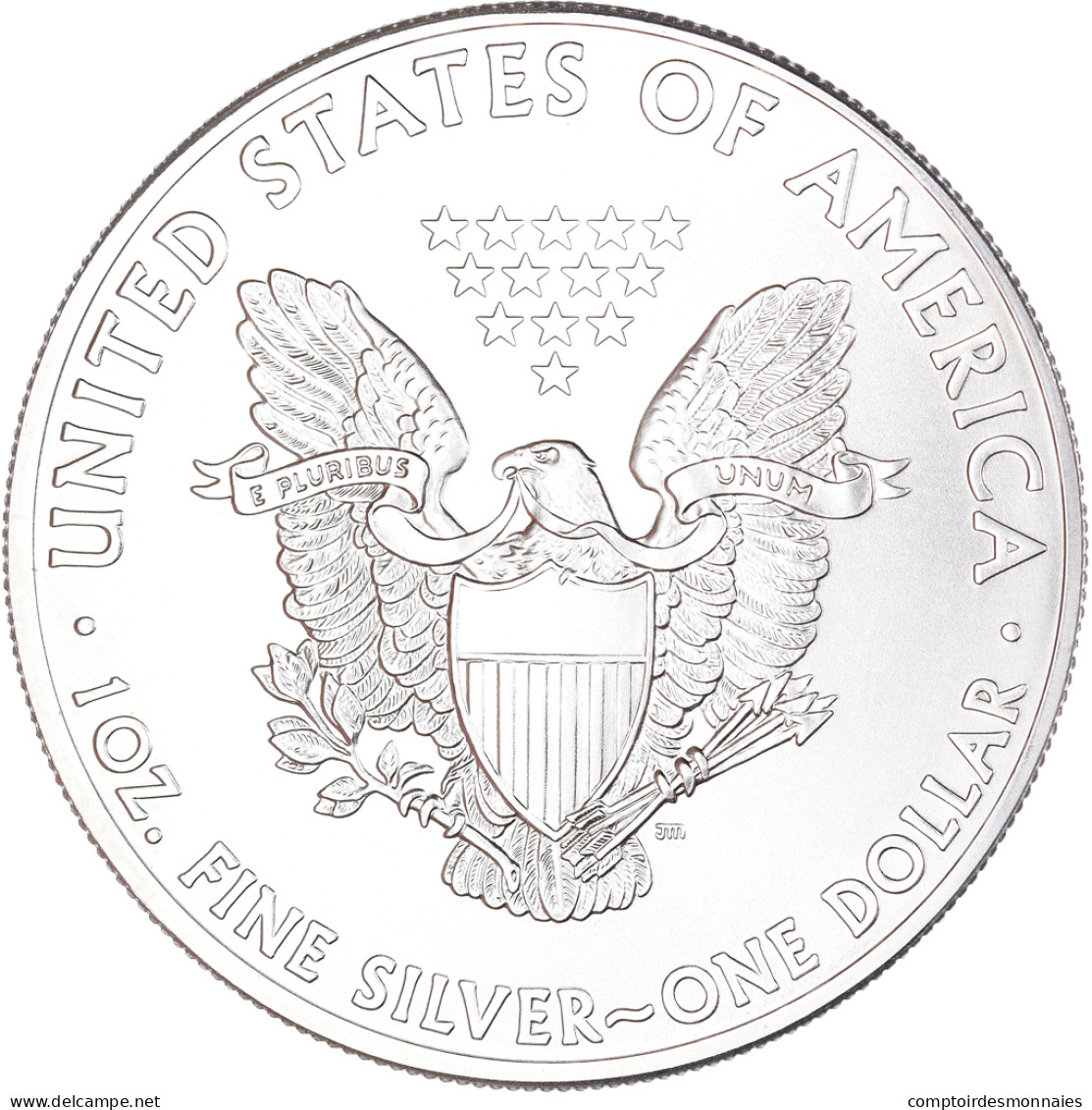 Monnaie, États-Unis, Silver Eagle, Dollar, 2015, Philadelphie, Colorisé, FDC - Argento
