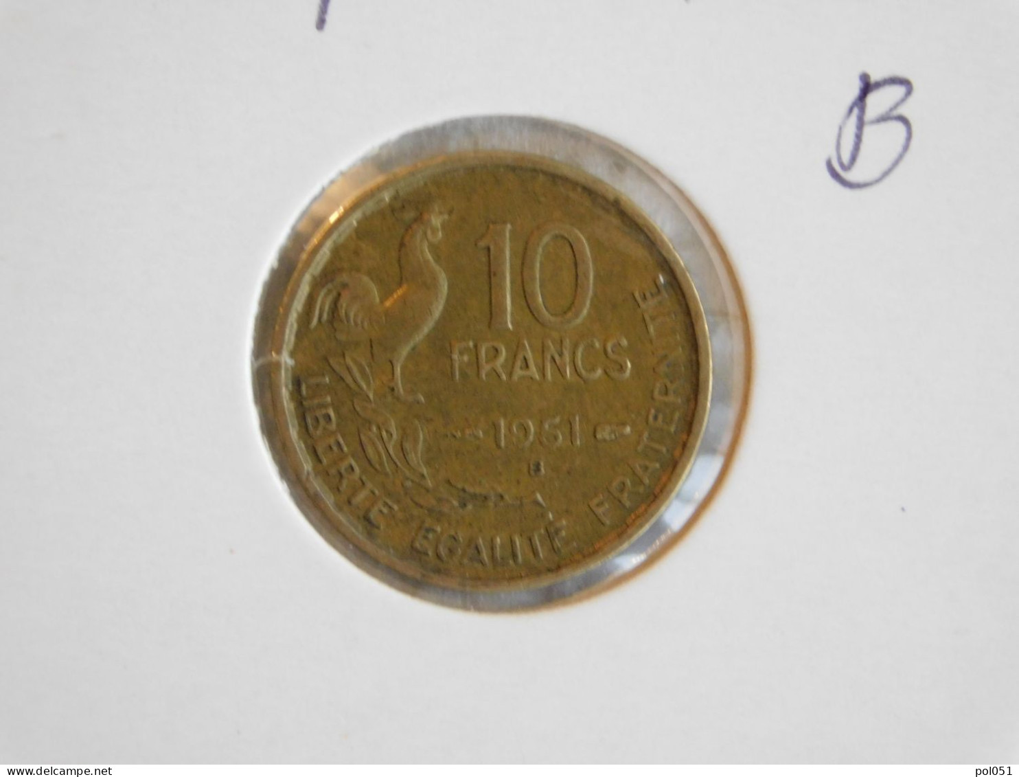 France 10 Francs 1951 B GUIRAUD (965) - 10 Francs