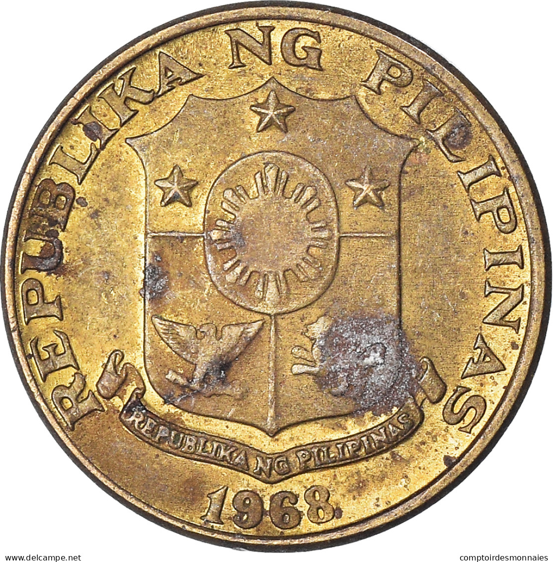 Monnaie, Philippines, 5 Sentimos, 1968 - Philippines