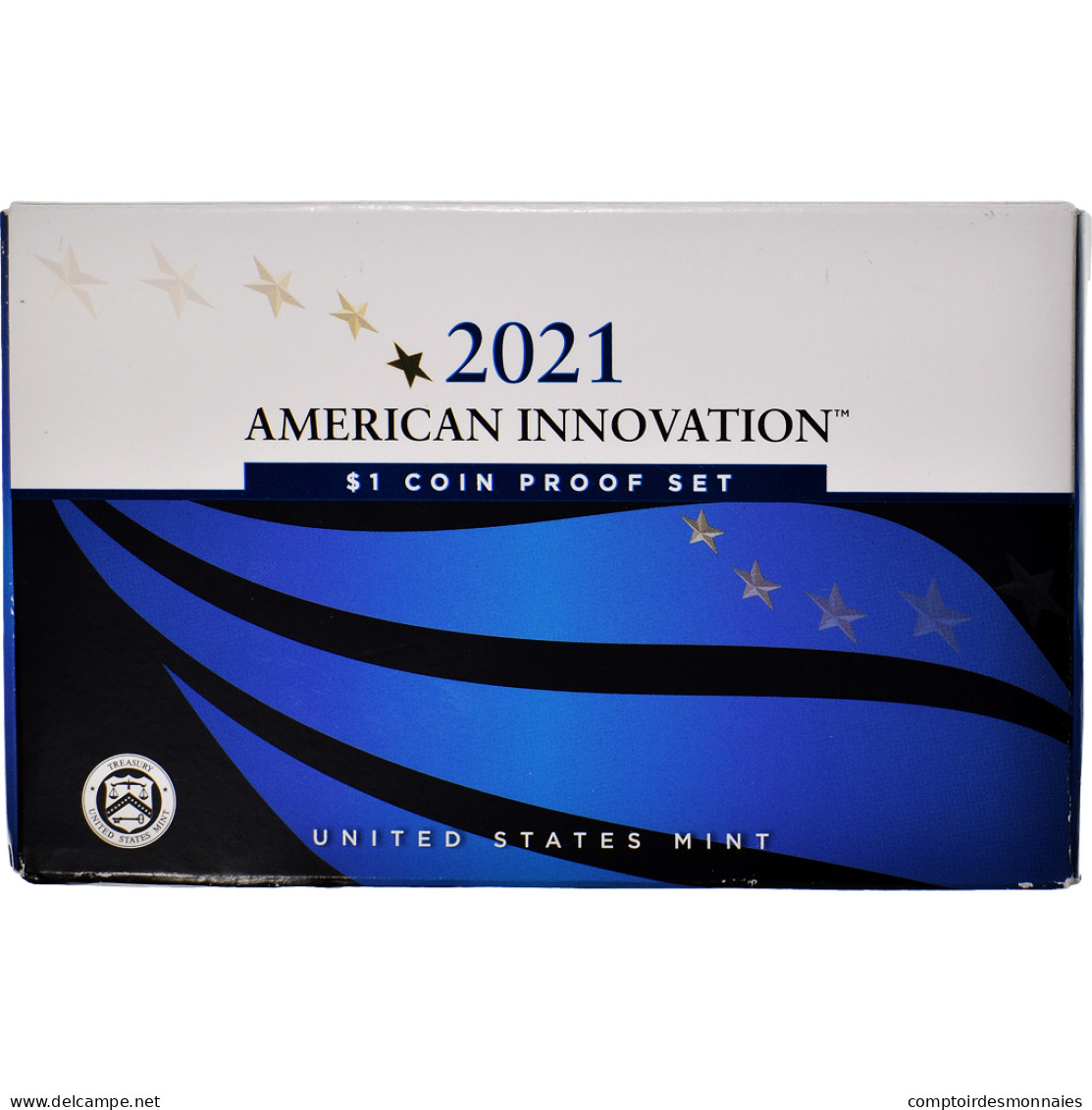 Monnaie, États-Unis, American Innovation, Dollar, 2021, BE.Coffret 4 Monnaies - Commemoratifs