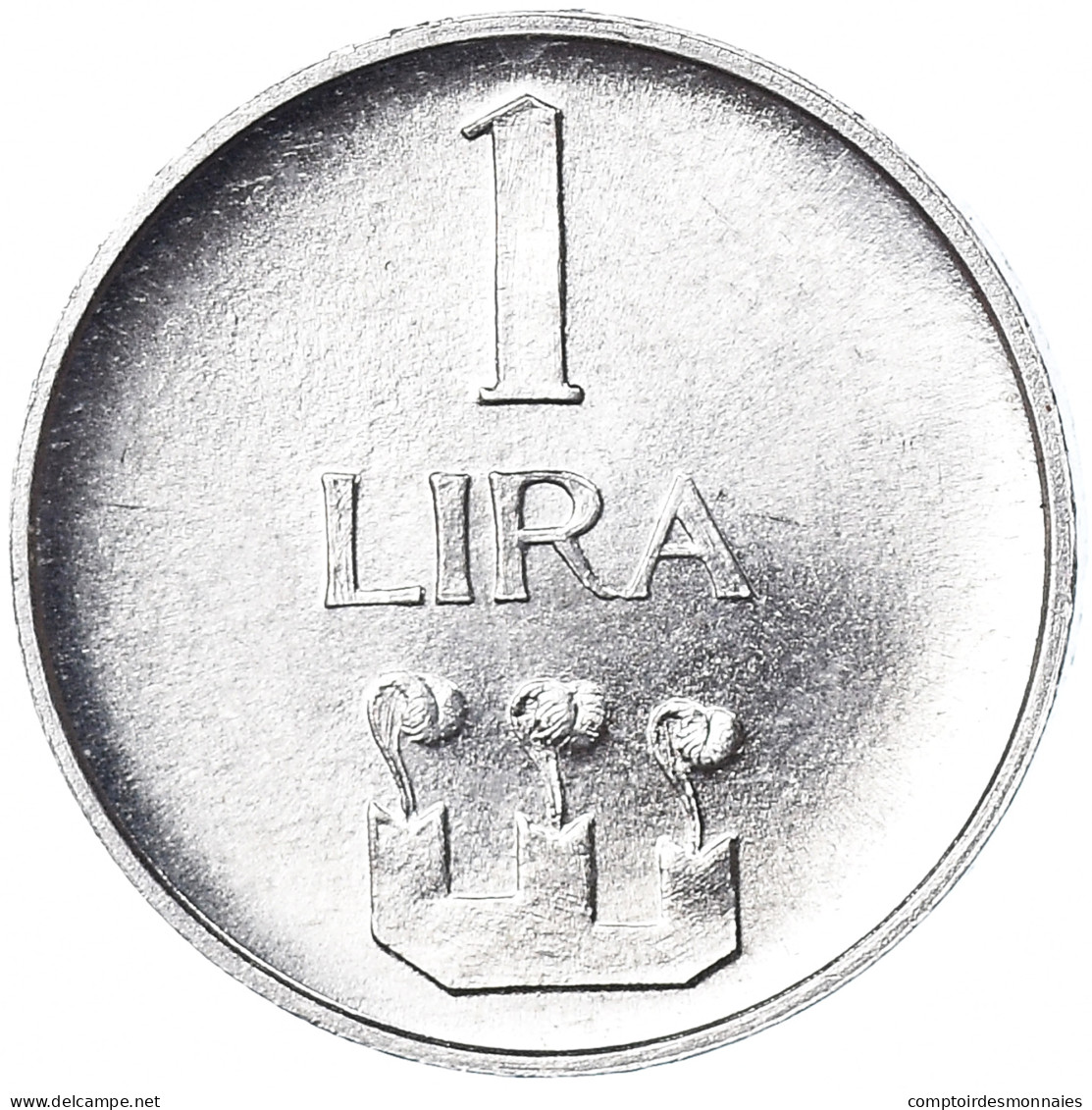 Monnaie, Saint Marin , Lira, 1972, Rome, FDC, Aluminium, KM:14 - Saint-Marin