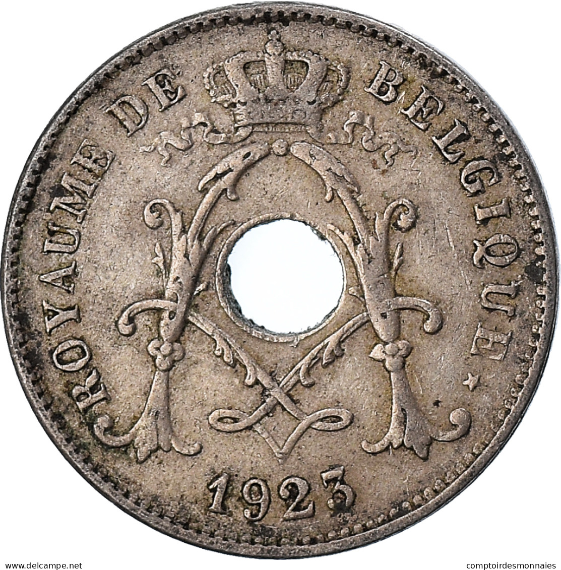 Monnaie, Belgique, 10 Centimes, 1923, TB+, Cupro-nickel, KM:52 - 10 Centimes