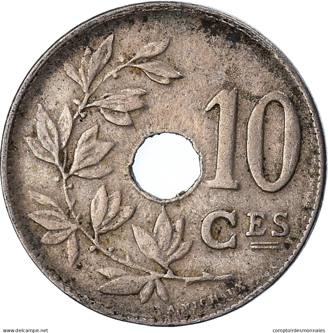 Monnaie, Belgique, 10 Centimes, 1923, TB+, Cupro-nickel, KM:52 - 10 Centimes