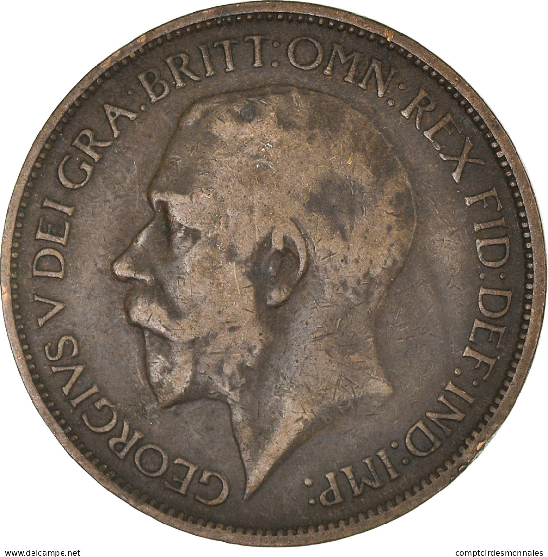 Monnaie, Grande-Bretagne, 1/2 Penny, 1920 - C. 1/2 Penny