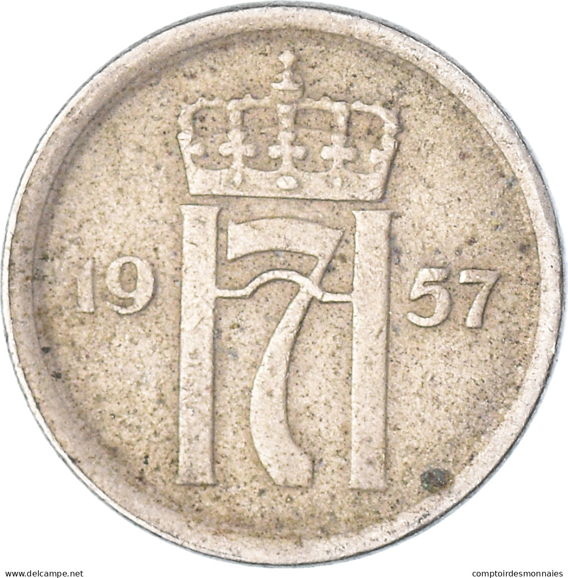 Monnaie, Norvège, 25 Öre, 1957 - Noorwegen