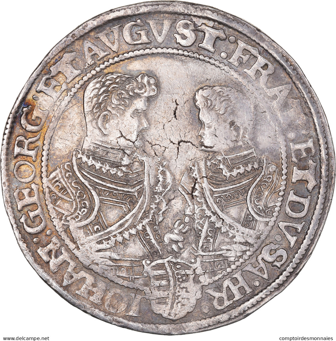 Monnaie, Etats Allemands, SAXONY-ALBERTINE, Christian II, Johann Georg I And - Taler & Doppeltaler