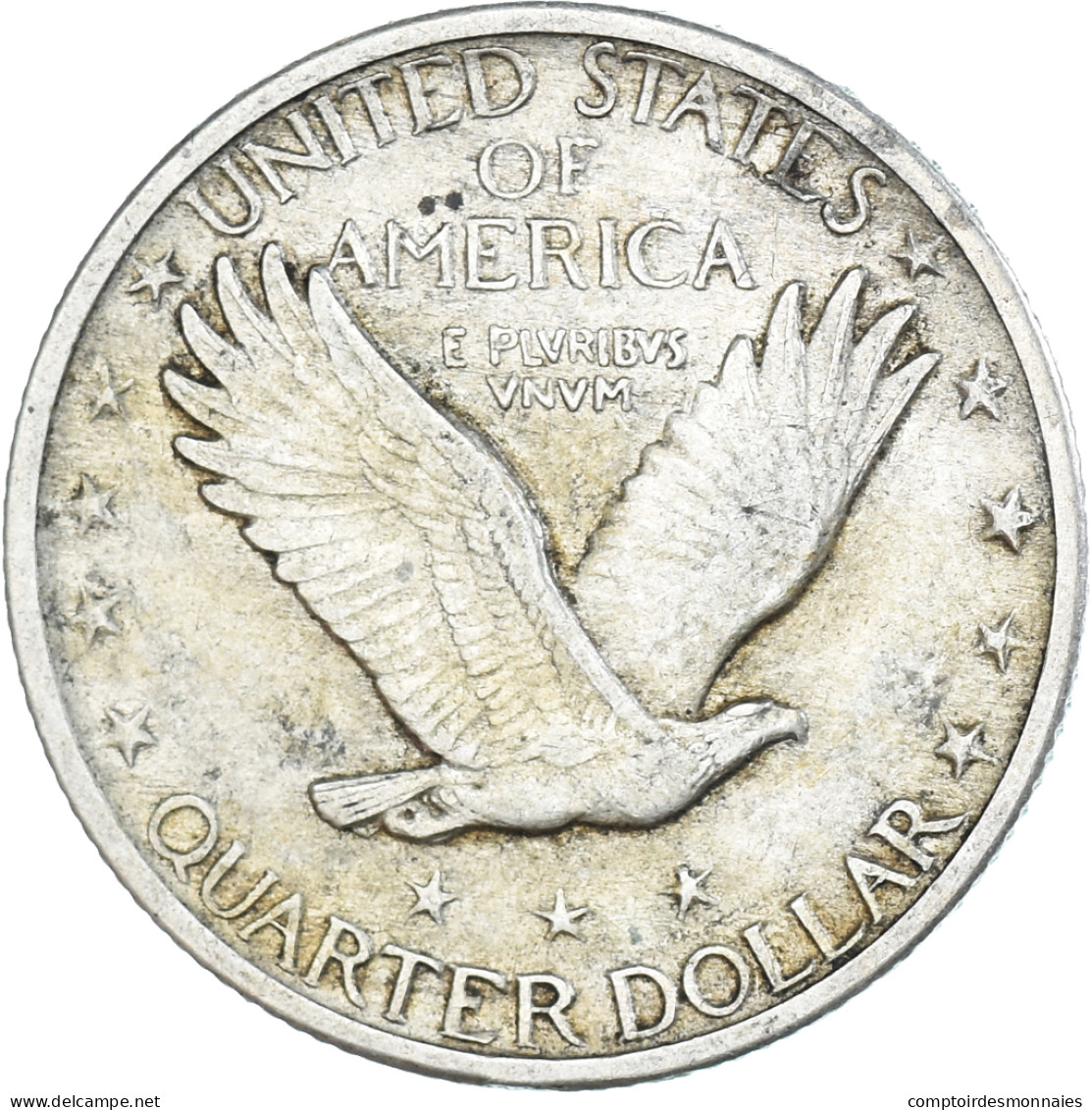 Monnaie, États-Unis, Standing Liberty Quarter, Quarter, 1917, U.S. Mint - 1916-1930: Standing Liberty