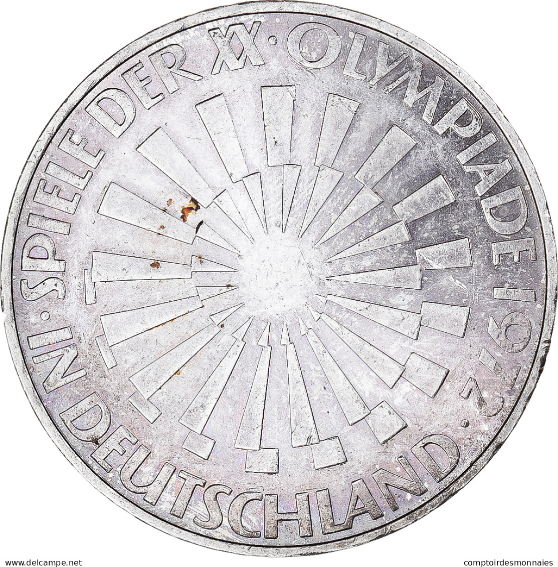 GERMANY - FEDERAL REPUBLIC, 10 Mark, 1972, Munich, KM:130, SUP+, Silver - Altri & Non Classificati