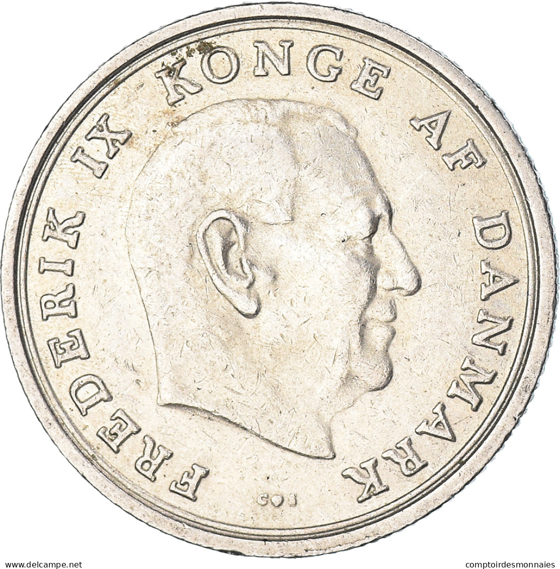 Monnaie, Danemark, Krone, 1969 - Denmark