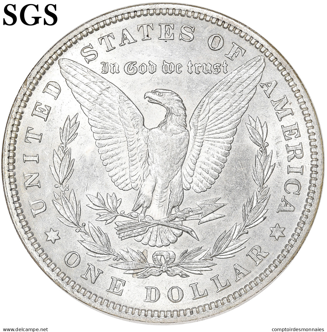 Monnaie, États-Unis, Morgan Dollar, 1880, U.S. Mint, Philadelphie, SGS, MS65 - 1878-1921: Morgan