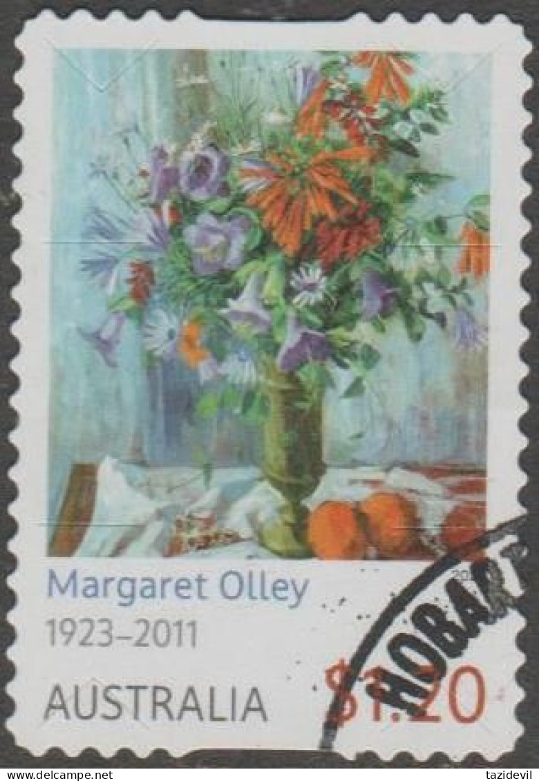 AUSTRALIA - DIE-CUT - USED - 2023 $1.20 Still-life Paintings - Margaret Olley 2023-2011 - Oblitérés