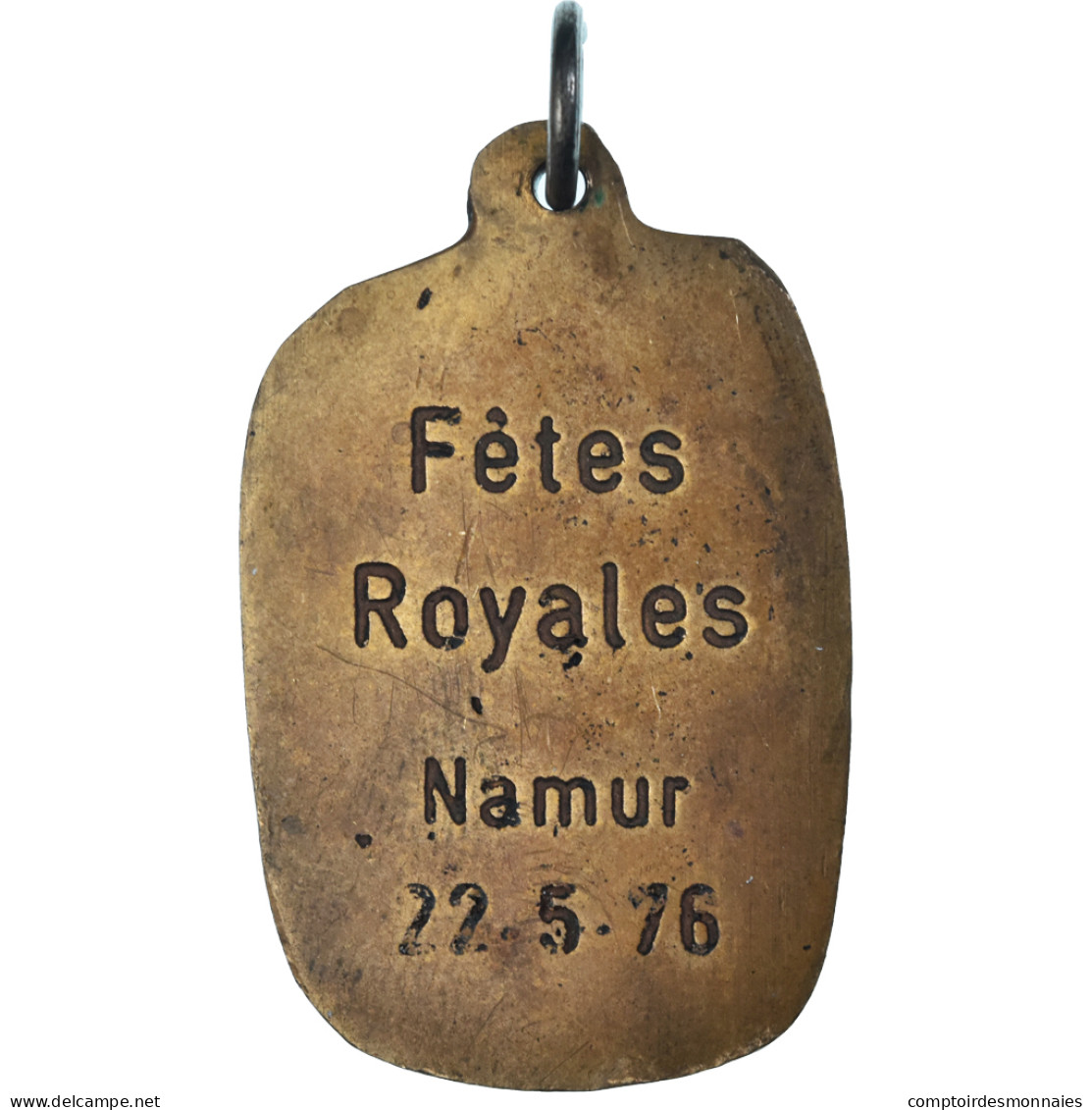 Belgique, Médaille, Fêtes Royales, Namur, 1976, TTB, Bronze - Altri & Non Classificati