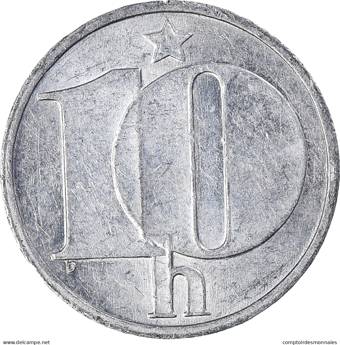 Monnaie, Tchécoslovaquie, 10 Haleru, 1987 - Tsjechoslowakije