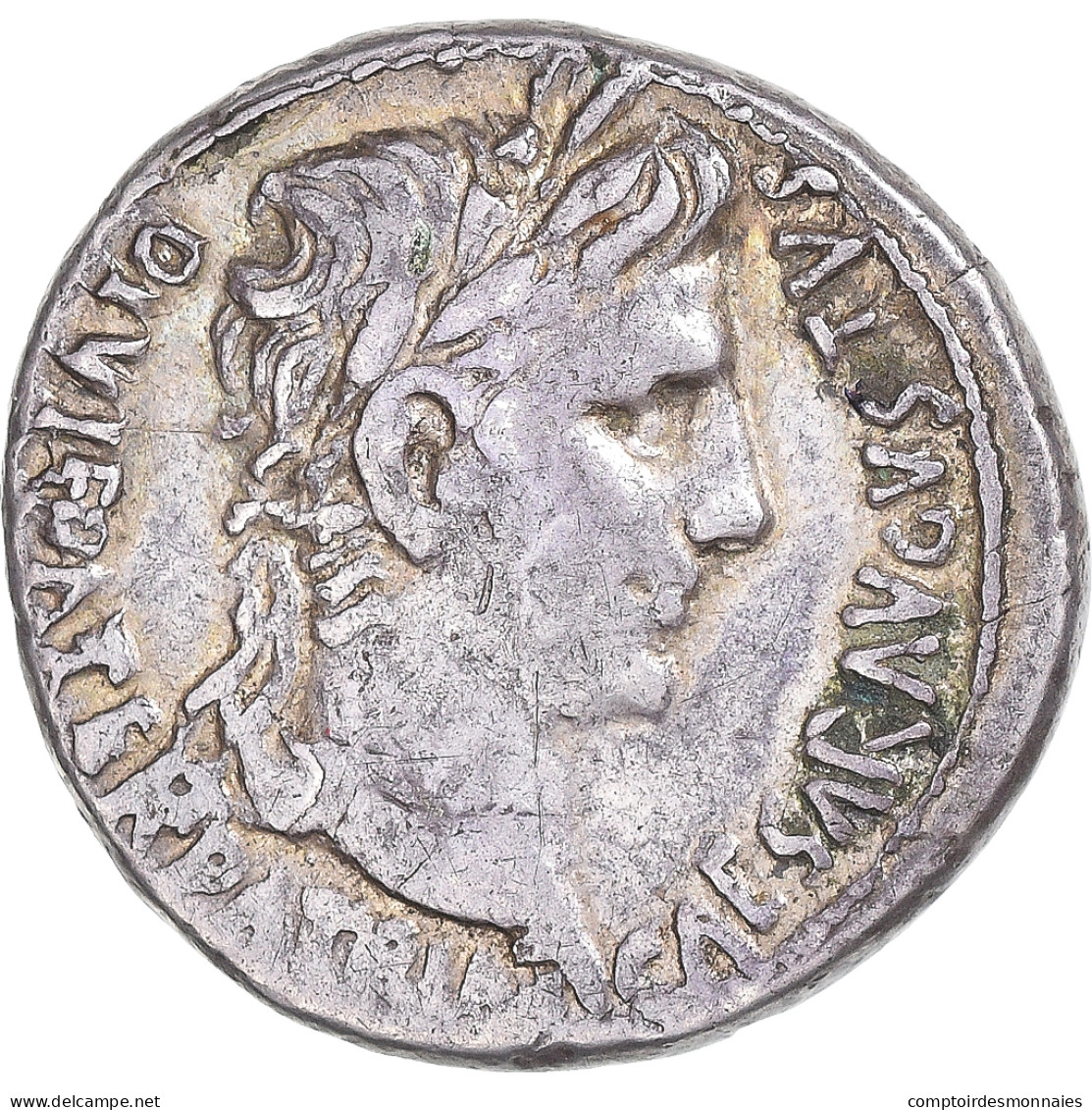 Auguste, Denier, 2 BC-4 AD, Lugdunum, Argent, TB+, RIC:207 - Les Julio-Claudiens (-27 à 69)