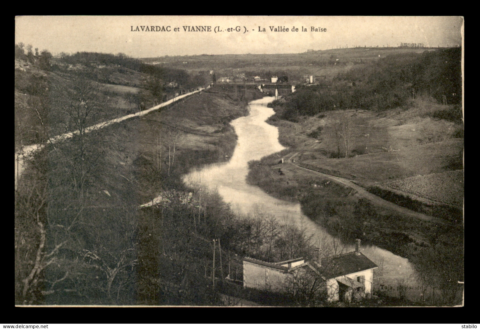 47 - LAVARDAC ET VIANNE - LA VALLEE DE LA BAISE - Lavardac