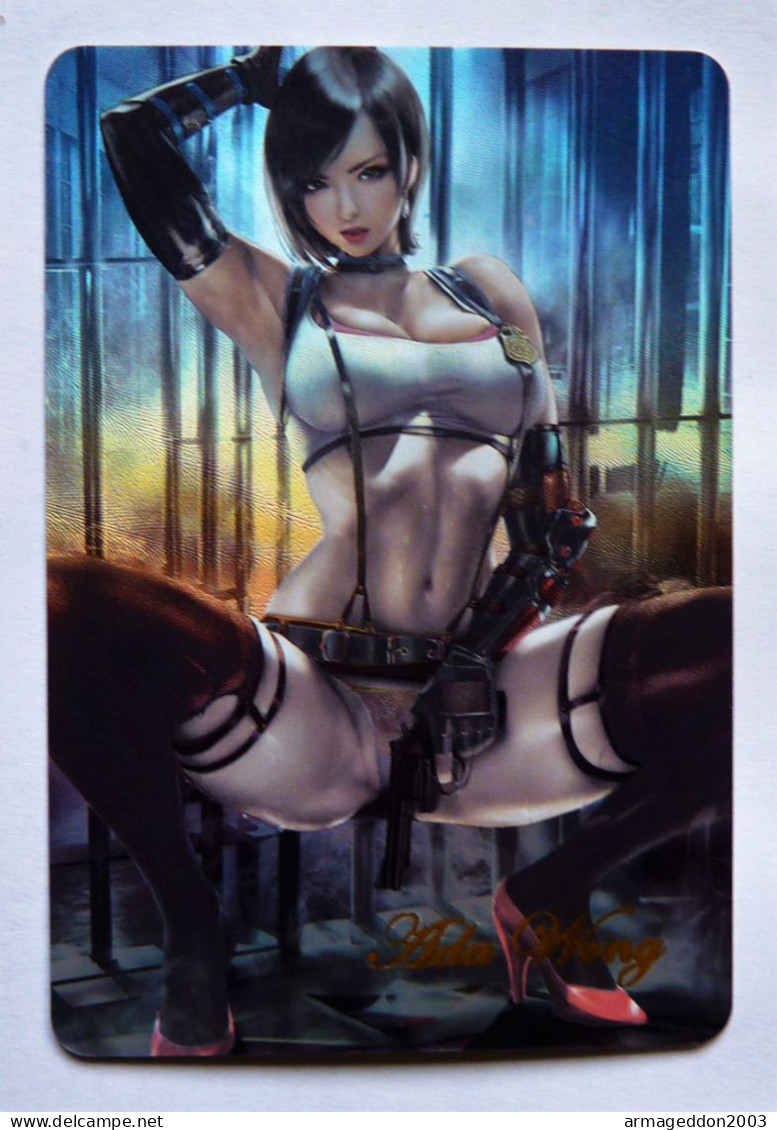 CARTE SEXY GIRL WAIFU BEAUTY MANGA ANIME HOLO Resident Evil Ada Wong - Altri & Non Classificati