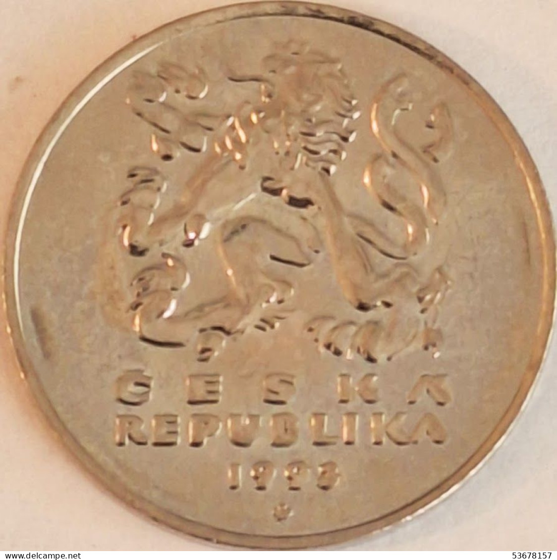 Czech Republic - 5 Korun 1993(l), KM# 8 (#3648) - Tchéquie