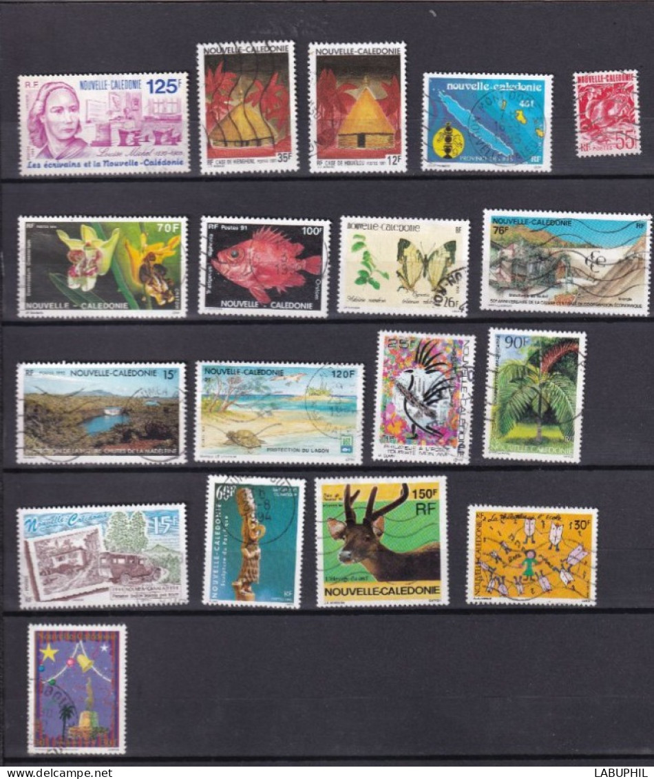 NOUVELLE CALEDONIE Dispersion D'une Collection Oblitéré Used  1990/94 Petit Lot - Gebraucht