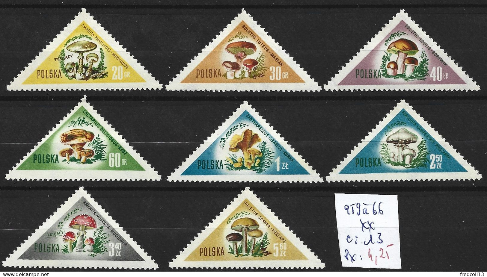 POLOGNE 959 à 66 ** Côte 13 € - Unused Stamps