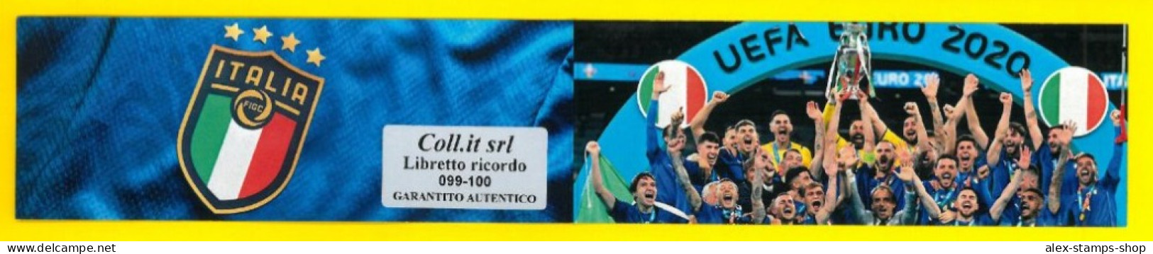 ITALIA 2021 CALCIO NEW BOOKLET ITALIA CAMPIONE EUROPA EURO 2020 N.099 - Booklets