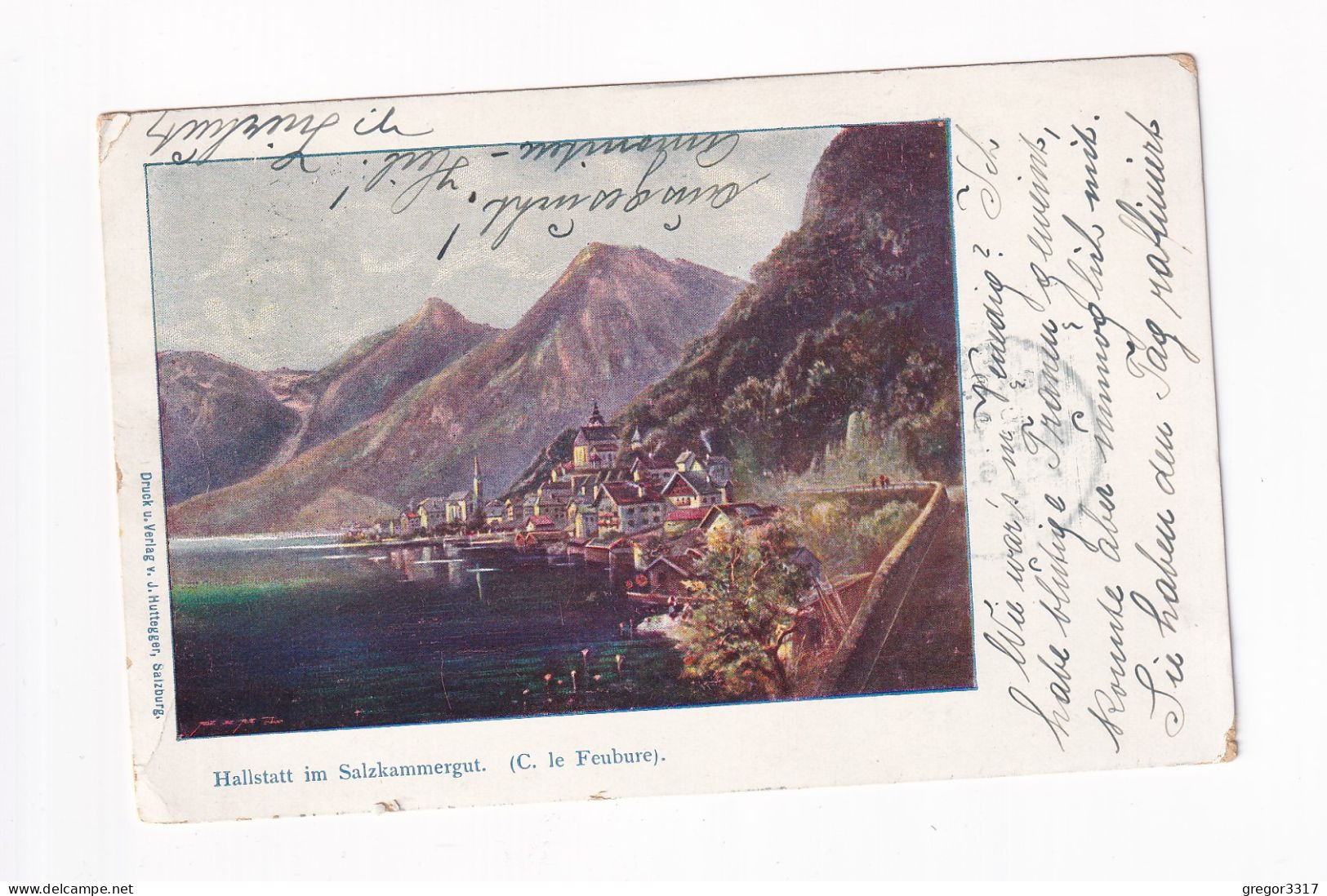 E5462) HALLSTATT Im Salzkammergut - C. Le Feubure - 1904 - Hallstatt