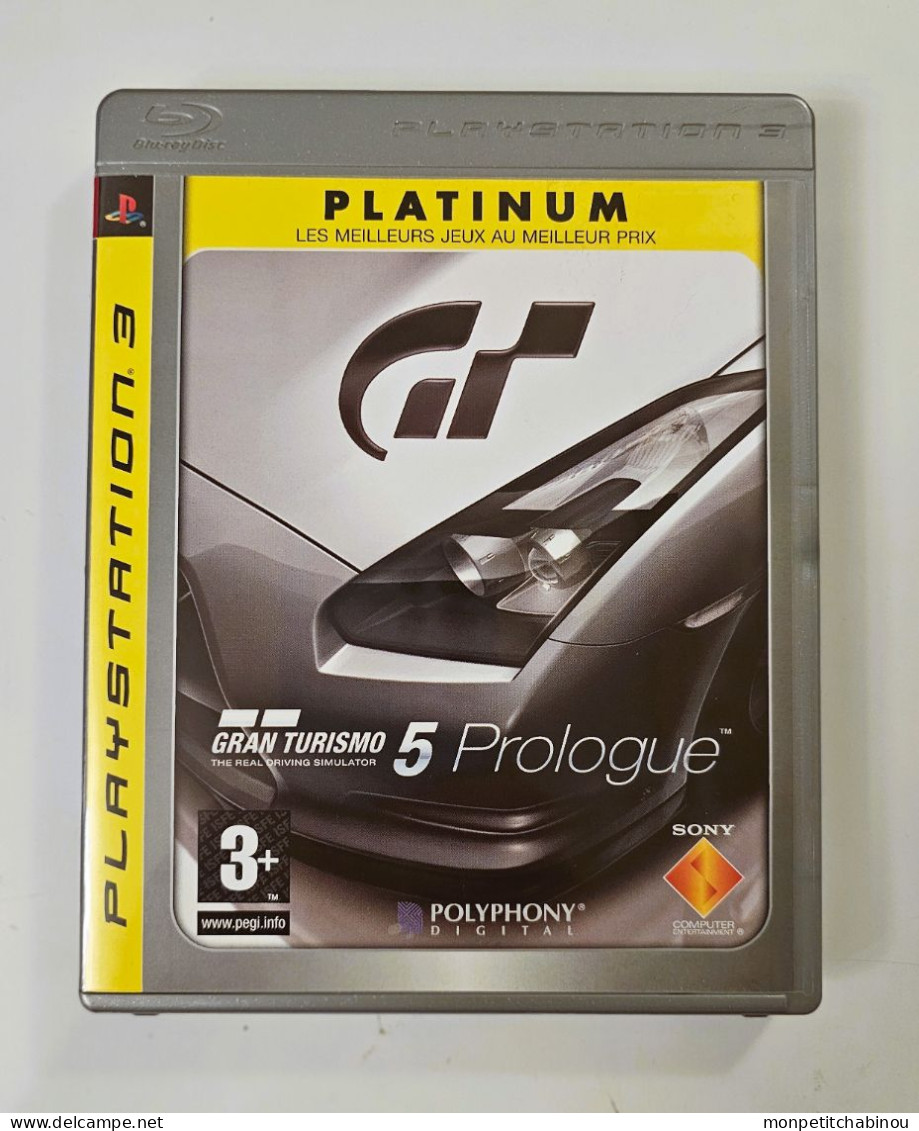 Jeu Vidéo PS3 : GRAN TURISMO 5 PROLOGUE (PLATINUM) - PS3