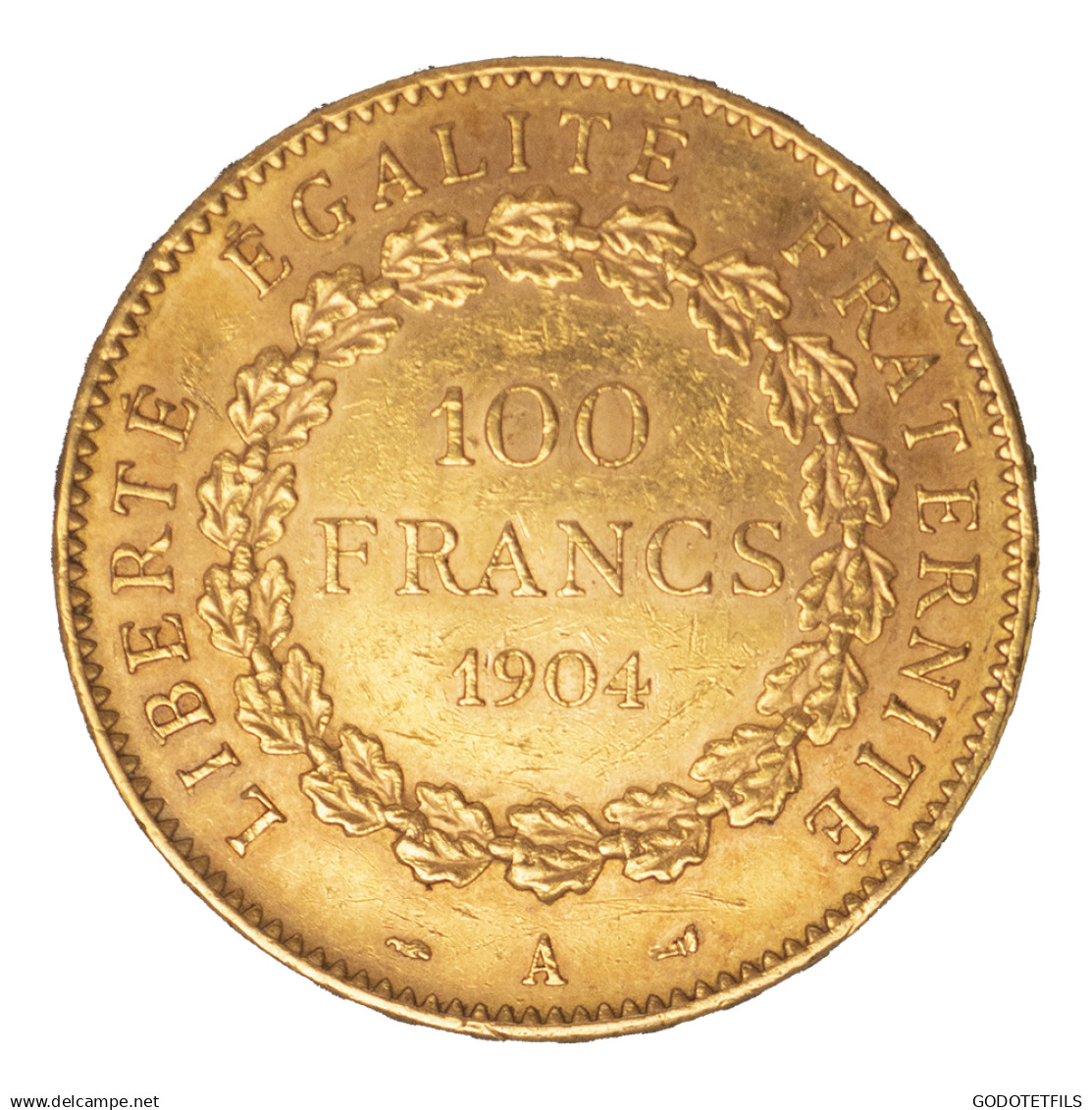 III ème République-100 Francs Génie 1904 Paris - 100 Francs (oro)