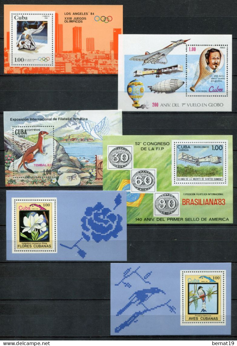 Cuba 1983 Completo ** MNH. - Années Complètes