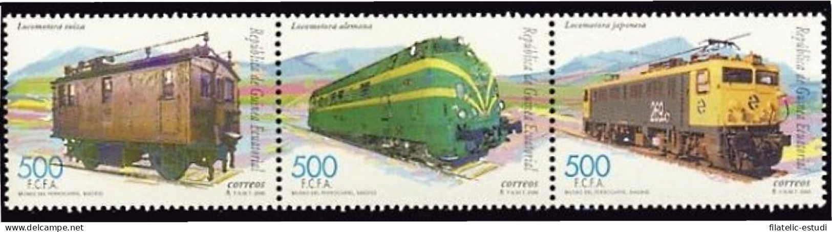 Guinea Ecuatorial 271/73 2000 Ferrocarriles MNH - Other & Unclassified