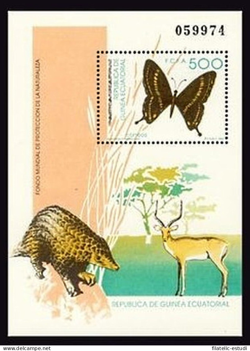 Guinea Ecuatorial 158 1992 Naturaleza HB MNH - Autres & Non Classés