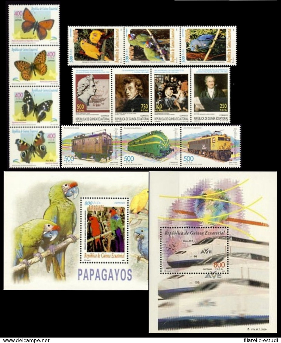 Guinea Ecuatorial Año Completo Year Complete 2000 MNH - Sonstige & Ohne Zuordnung