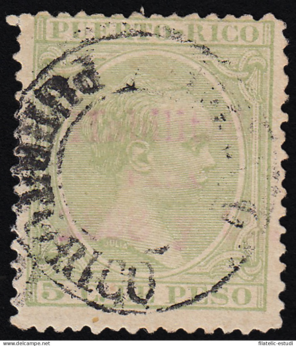 Puerto Rico 160 1898/99 Alfonso XIII Usado - Puerto Rico