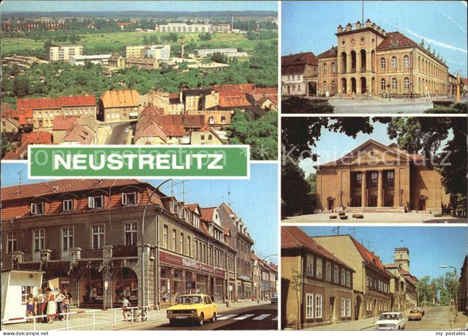 72457623 Neustrelitz Rathaus Friedrich Wolf Theater Gutenbergstrasse Wilhelm Pie - Neustrelitz