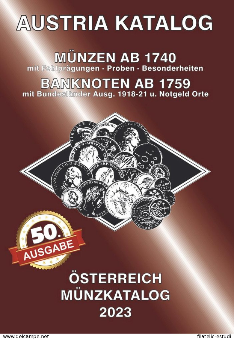 Austria Katalog (ANK) Münzen Österreich 2023 - Boeken & Software