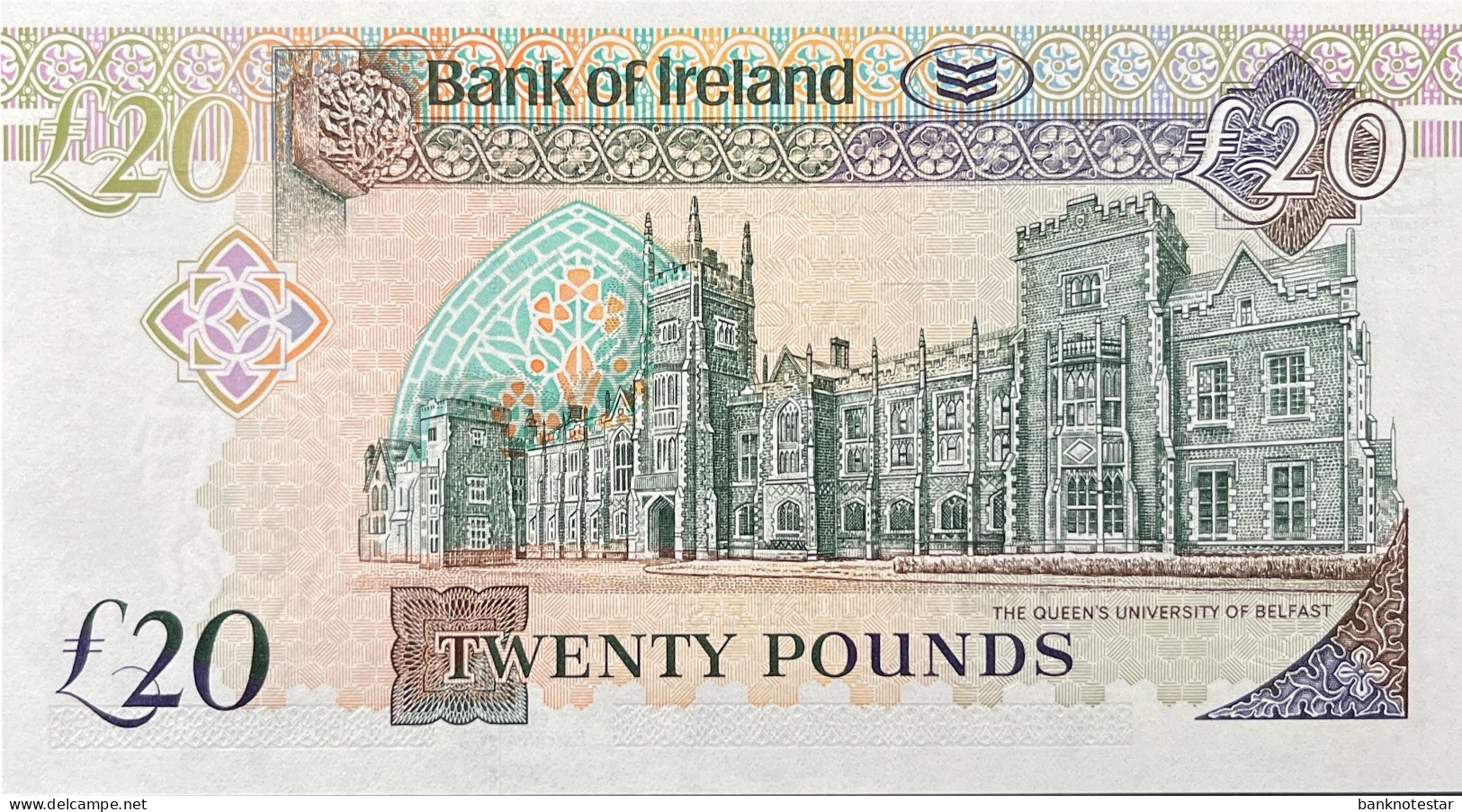 Northern Ireland 20 Pounds, P-80b (1.3.2005) - UNC - 20 Pounds