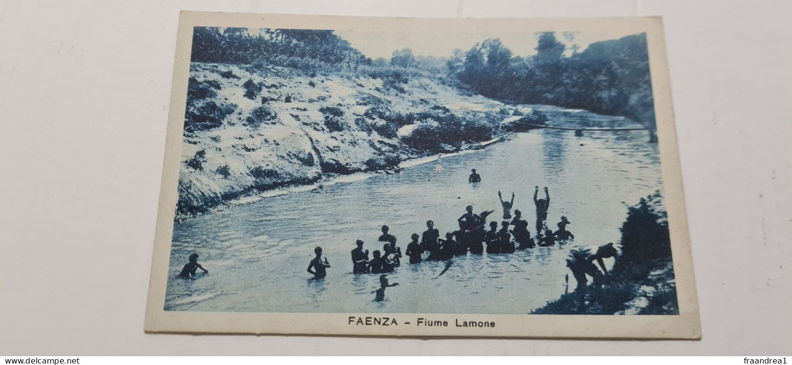 FAENZA FIUME  LAMONE BAGNANTI ANIMATA - Faenza