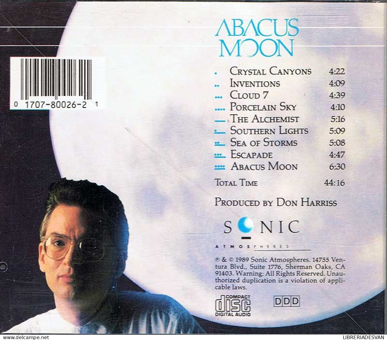 Don Harriss - Abacus Moon. CD - New Age