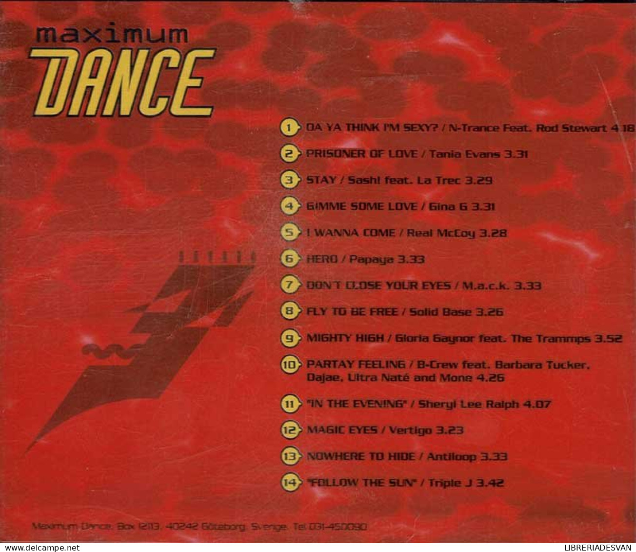 Maximum Dance Volume 11/97. CD - Dance, Techno & House