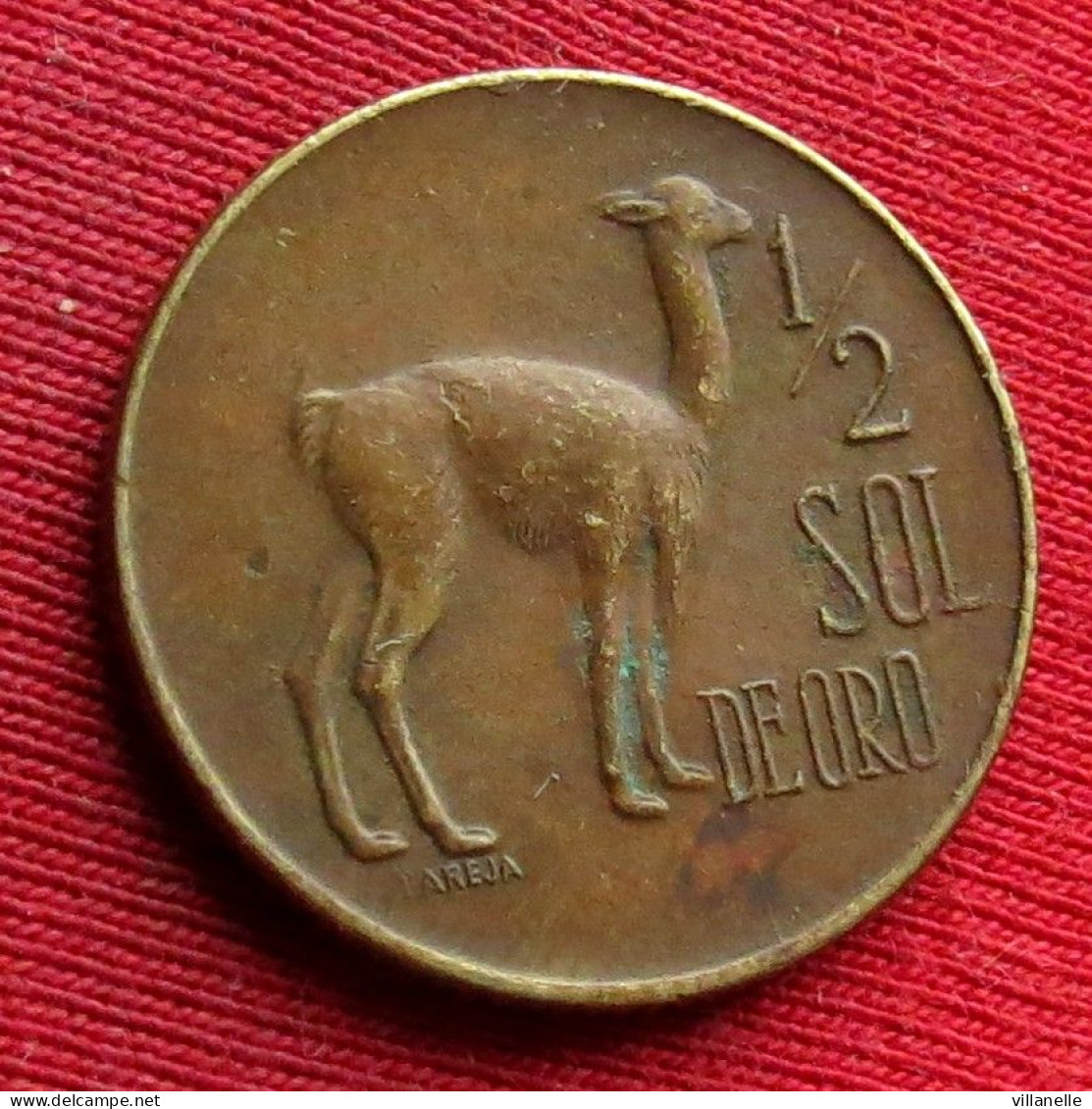 Peru 1/2 Half Sol De Oro 1973 Perou  W ºº - Peru