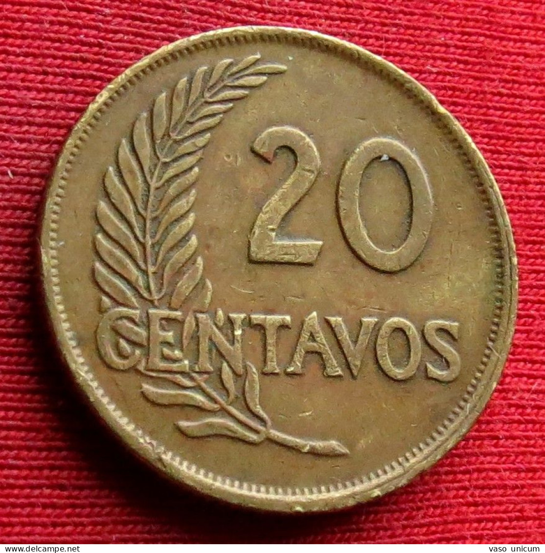 Peru 20 Centavos 1946 Perou - Pérou