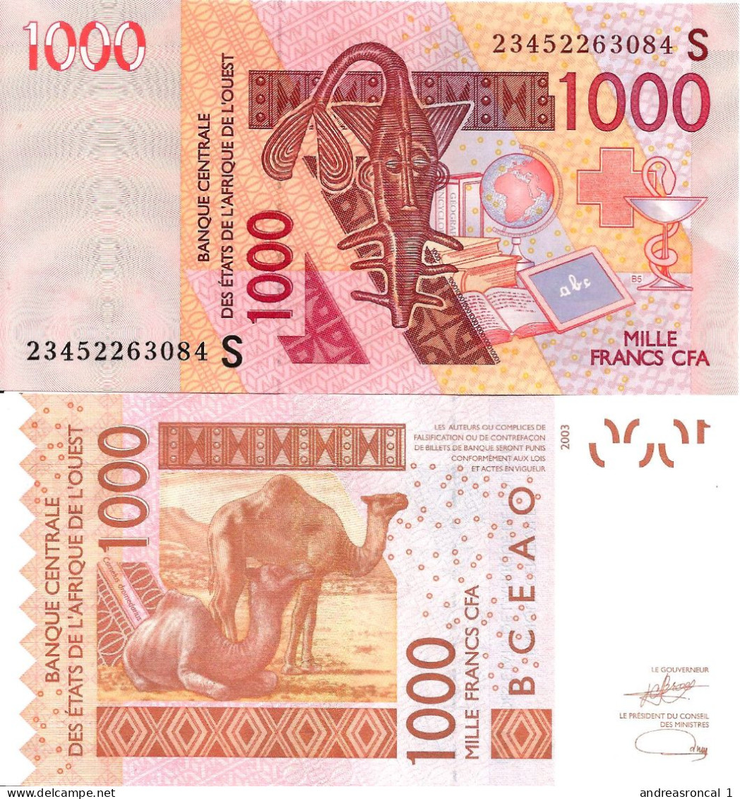 West Africa / UEMOA / Guinea-Bissau 1000 Francs ND [2023] P-915Su UNC (1-) - Guinea–Bissau