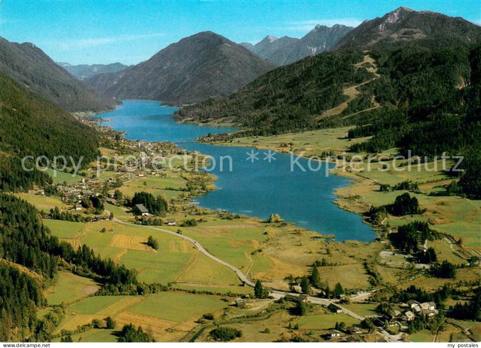 73683475 Weissensee Kaernten Fliegeraufnahme Weissensee Kaernten - Weissensee