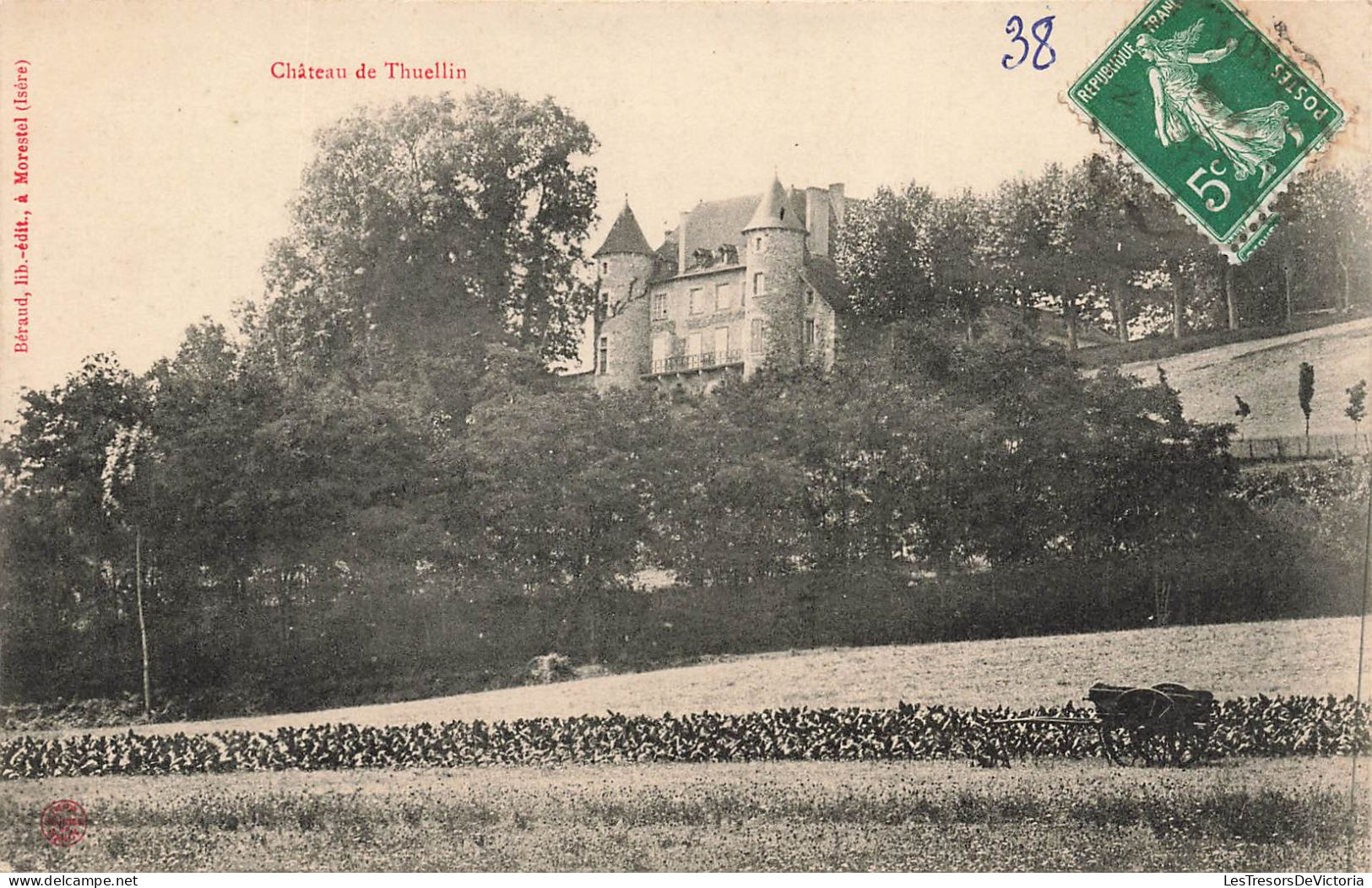 FRANCE - Thuellin - Château De Thuellin - Carte Postale Ancienne - Sonstige & Ohne Zuordnung