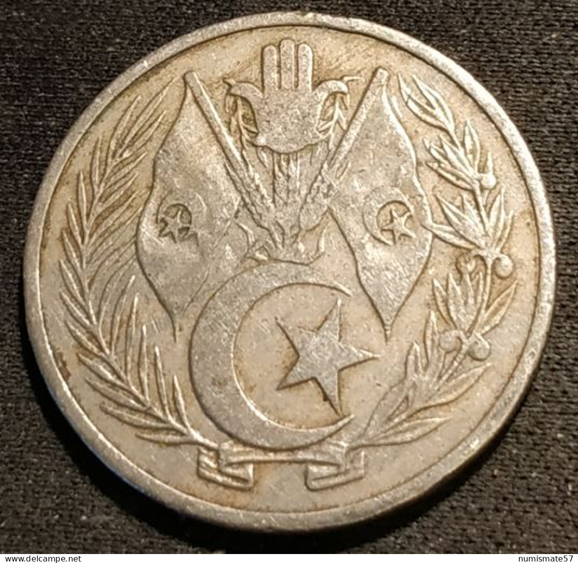 ALGERIE - ALGERIA - 1 DINAR 1964 ( 1383 ) - KM 100 - Algerien