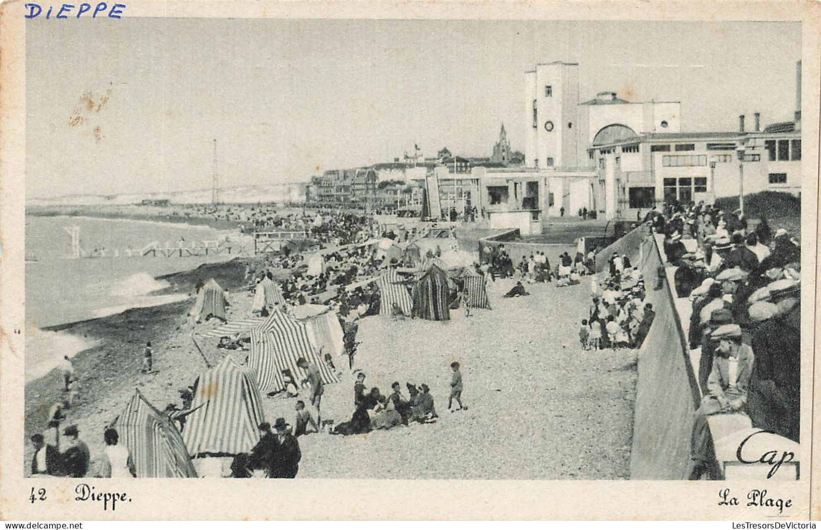 FRANCE - Dieppe - La Plage - Animé - Carte Postale Ancienne - Dieppe