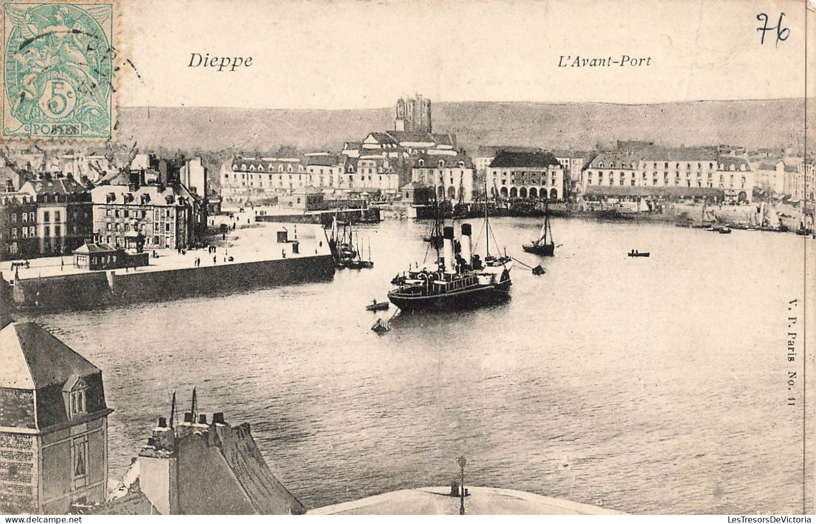 FRANCE - Dieppe - L'Avant-port - Carte Postale Ancienne - Dieppe