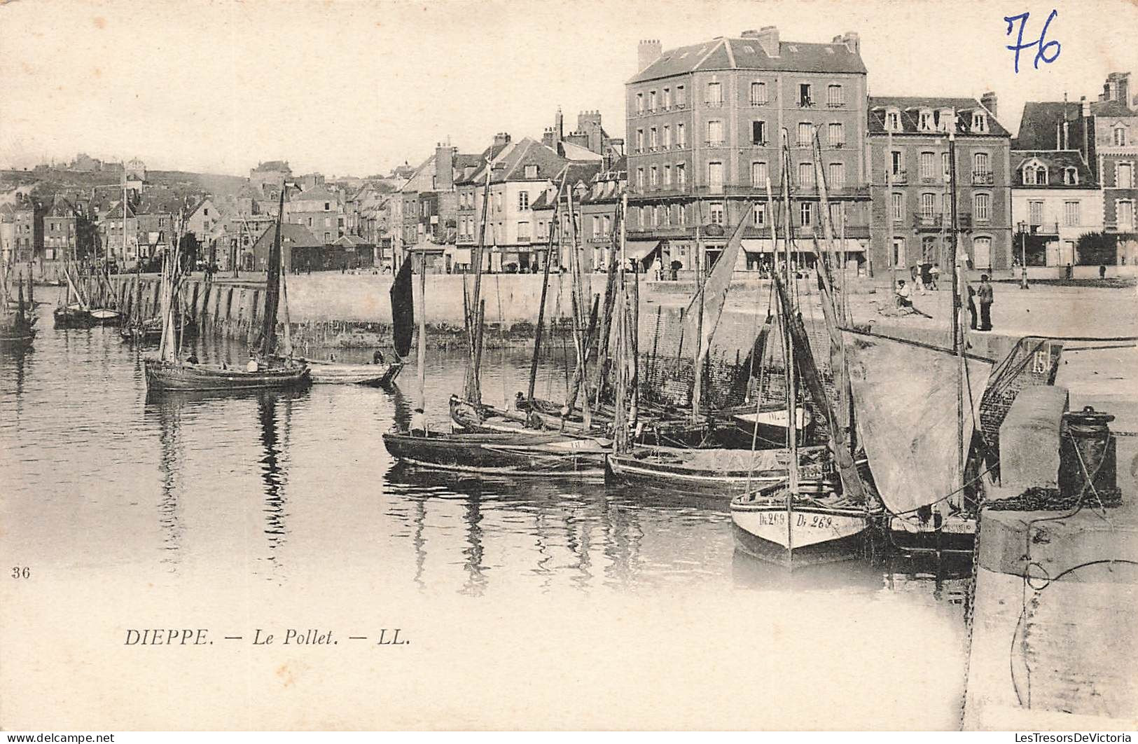 FRANCE - Dieppe - Le Pollet - Carte Postale Ancienne - Dieppe