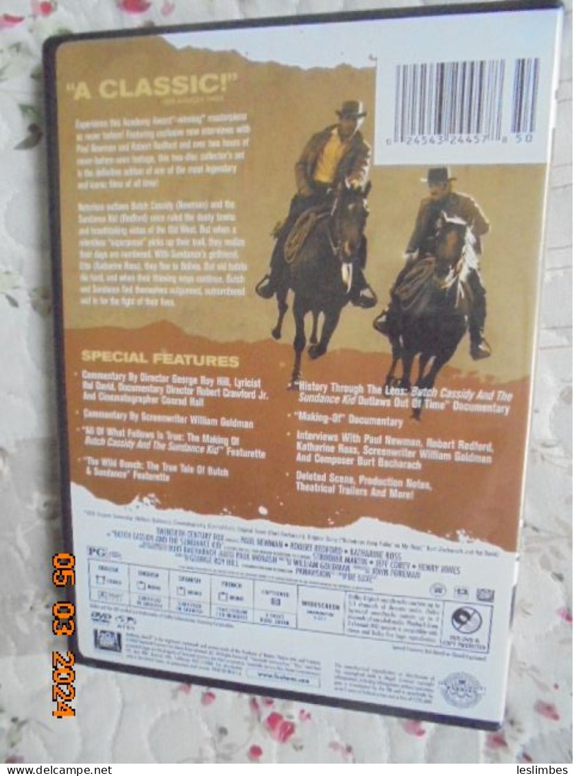 Butch Cassidy And The Sundance Kid - [DVD] [Region 1] [US Import] [NTSC] George Roy Hill - Western / Cowboy