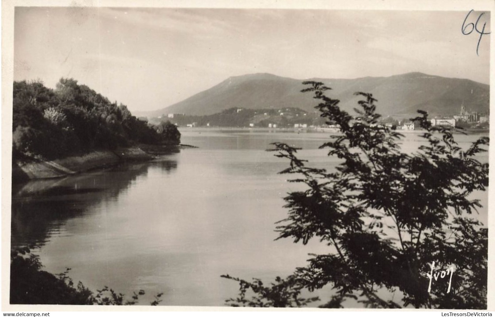 FRANCE - Hendaye - La Bidassoa Vue Du Boulevard De La Plage - Carte Postale Ancienne - Hendaye